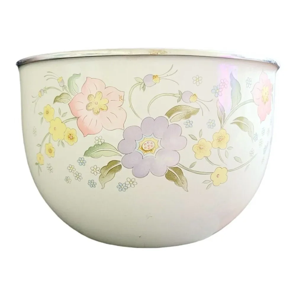 Vintage Gailstyn Sutton Floral Temptation Cook N Serve Fine China Mixing Bowl